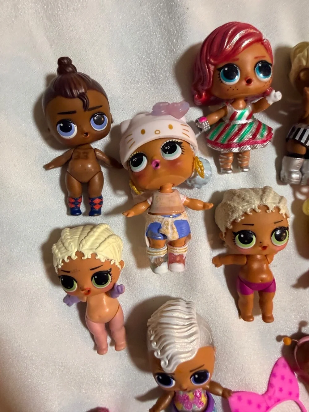 L.O.L. Surprise Dolls Lot of 11 + Accessories
